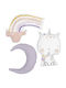 Bimbidreams Kids Decorative Pillow Bimbidreams White 30x30cm