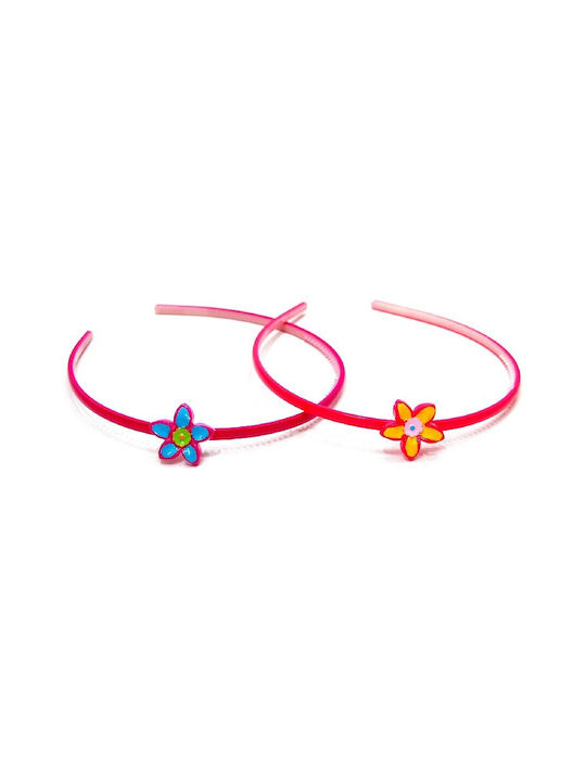 Multicolour Kids Headband with Flower