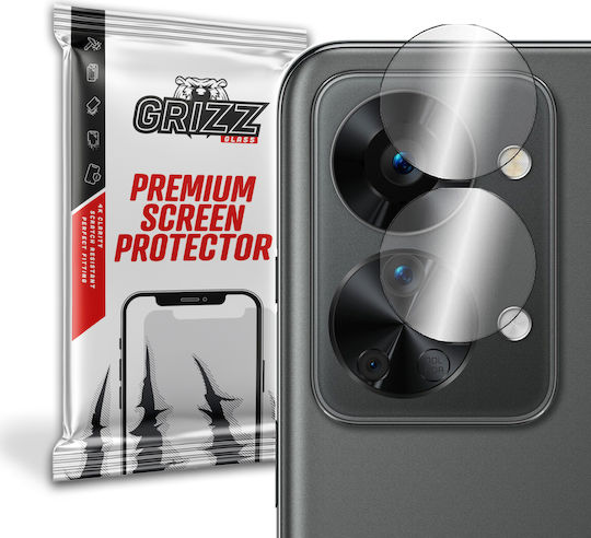 GrizzGlass Camera Protection Tempered Glass Transparent for the OnePlus Nord