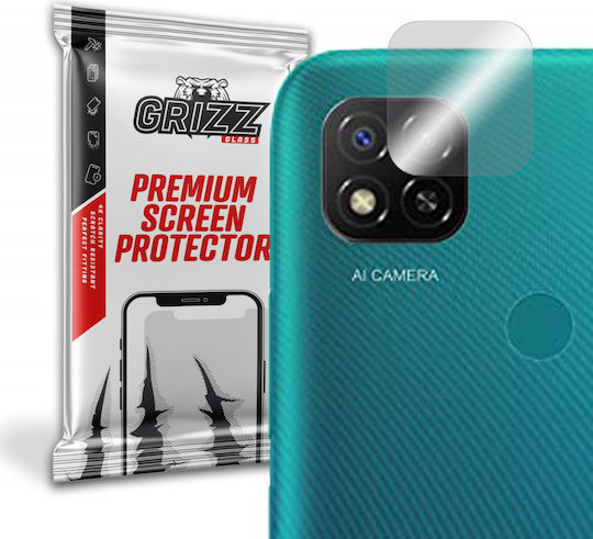 GrizzGlass Camera Protection Tempered Glass Transparent for the Redmi 9