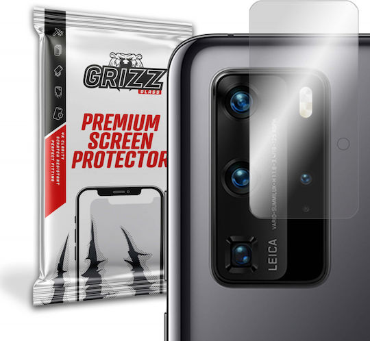 GrizzGlass Camera Protection Tempered Glass Transparent for the Huawei P40 Pro