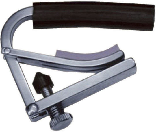 Shubb Metallic Clamp Capo for Electric Guitar Lite Silver