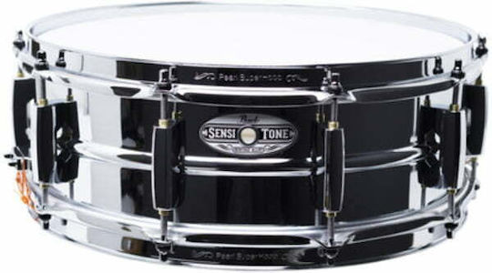Pearl Metallic Snare Drum Sensitone Steel 14" x 5"