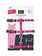 Hunter Cat Harness with Guide Pink