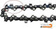 Visco Parts 150-57ΜΓ Chainsaw Chain with Pitch 3/8", Gauge .050"-1.3mm & Number of Guides 57E