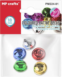 MP Metal Decorative Bell for DIY Crafts 5 Pieces