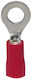 Elvhx Insulated Ring Terminal Red 100pcs 1201