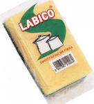 Labico Kitchen Sponge for Dishes Yellow