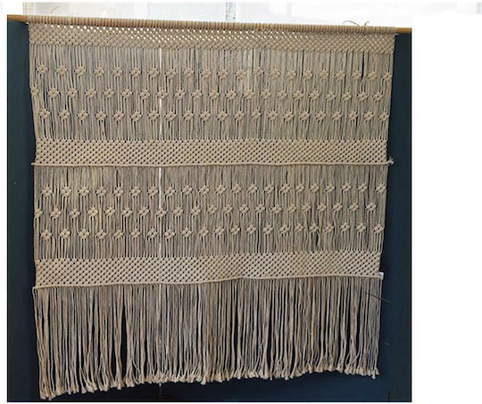 Atmosphera Κουρτίνα Πόρτας από Ύφασμα Εκρού 146x148cm 00.02.23002