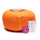 Yogi & Yogini Yoga Pillow in Orange Color