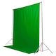 Caruba Fotohintergrund Stoff 300x600cm Grün