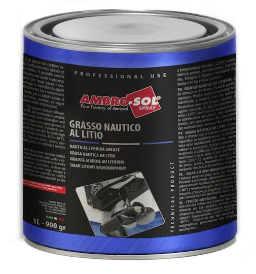 Ambro-Sol Fettboot 1lt 900gr Hellblau Farbe