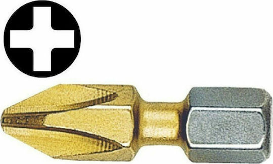 Witte Schraubendreher-Bit Kreuz mit Größe PH2