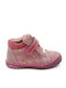 Anatomical Leather Kids Boots with Laces Brown