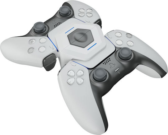 Gioteck Controller Βάση για 2 χειριστήρια PS5 Λευκή 308245