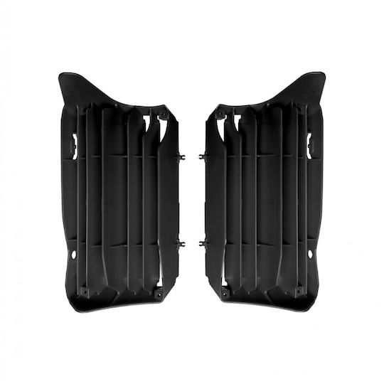 Polisport Protecție radiator motocicletă Honda CRF 450 Negru