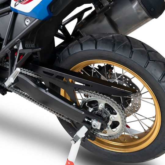 Barracuda Προστατευτικό Αλυσίδας Μοτοσυκλέτας Honda Africa Twin CRF1000L 2016-2019 Μαύρο
