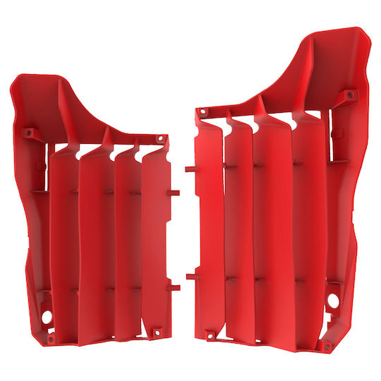 Polisport Προστατευτικό Ψυγείου Μοτοσυκλέτας Honda CRF 250 Κόκκινο