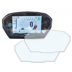 Speedo Angels Motorrad-Instrumentenschutz Triumph Geschwindigkeitsdreifach Transparent Speedo Angels Motorrad-Instrumentenschutz Triumph Geschwindigkeitsdreifach Transparent
