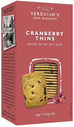Verduijn's Kekse Mit Chips Cranberry 1Stück 85gr