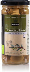 Rovies Organic Pitless Stuffed Green Olives 200gr