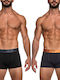 Inizio Herren Boxershorts Mehrfarbig 2Packung