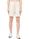 Women's High-waisted Shorts White