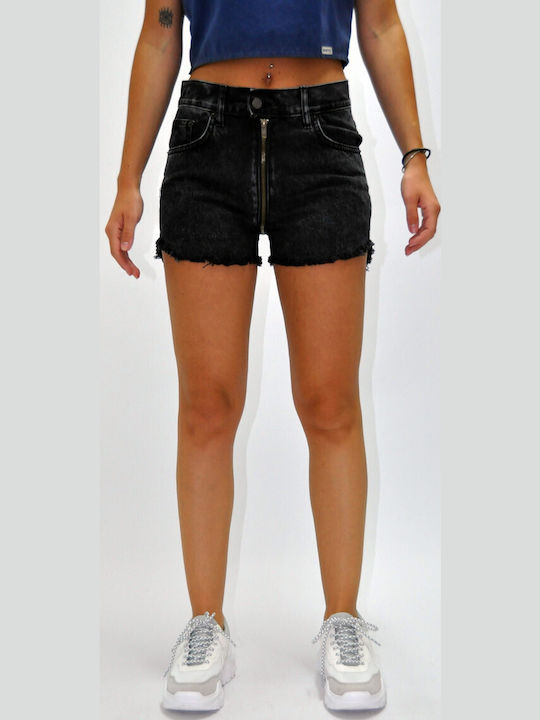 Salt & Pepper Jeans CHIARA Γυναικείο Τζιν Σορτς Μαύρο