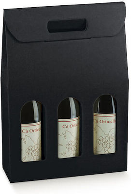 Bottle Case Black 27x9x38.5cm.