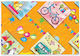 Wrapping Paper for Gift Orange 100x70x100cm.