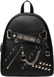 Moschino Γυναικεία Τσάντα Πλάτης Μαύρη