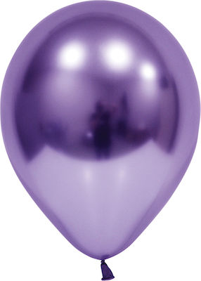 Set of 15 Balloons Latex Purple 12