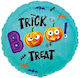 Balloon Foil Halloween Blue 36cm