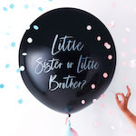 Balloon Baby Shower Black