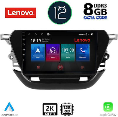 Lenovo Car-Audiosystem für Opel Corsa 2021> (Bluetooth/USB/AUX/WiFi/GPS) mit Touchscreen 7"