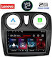 Lenovo Car-Audiosystem für Renault Logan Dacia Logan / Sandero 2012-2019 (Bluetooth/USB/AUX/WiFi/GPS/Apple-Carplay) mit Touchscreen 9"