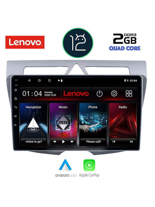 Lenovo Car-Audiosystem für Kia Picanto 2008-2011 (Bluetooth/USB/AUX/WiFi/GPS/Apple-Carplay) mit Touchscreen 9"