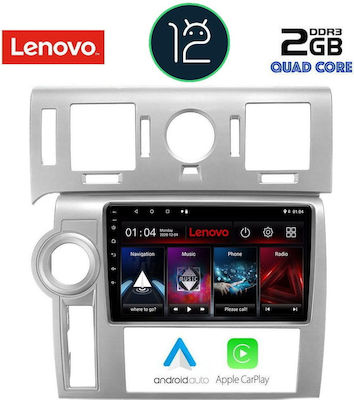 Lenovo Sistem Audio Auto Hummer H2 2008-2009 (Bluetooth/USB/AUX/WiFi/GPS/Apple-Carplay) cu Ecran Tactil 9"