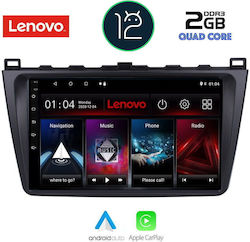 Lenovo Sistem Audio Auto pentru Mazda 6 2008-2012 (WiFi/GPS/Apple-Carplay/Android-Auto) cu Ecran Tactil 9"