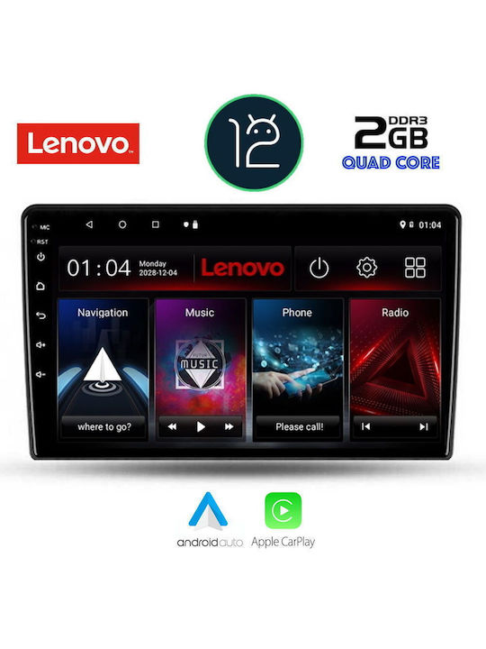 Lenovo Ηχοσύστημα Αυτοκινήτου για SsangYong Rexton (Bluetooth/USB/AUX/GPS) με Οθόνη Αφής 9"