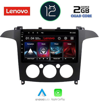 Lenovo Ηχοσύστημα Αυτοκινήτου για Ford S Max με A/C (Bluetooth/USB/AUX/GPS) με Οθόνη Αφής 9"