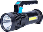 Solight Wiederaufladbar Taschenlampe LED IP44