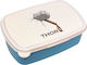 Thor Plastik Kinder Lebensmittelbehälter Rächer Blau 18 x 11 x 6cm