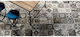 Πλακάκι Δαπέδου Εσωτερικού Χώρου από Γρανίτη Ματ 60x60cm Μαύρο