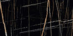 Rak Ceramics Πλακάκι Δαπέδου / Τοίχου Εσωτερικού Χώρου Πορσελανάτο Γυαλιστερό 60x120cm Μαύρο
