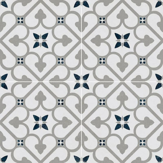 Villa Matte Porcelain Tile 45x45cm Gray
