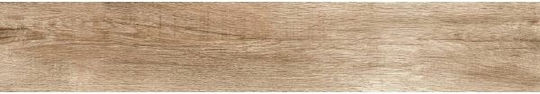 Fiore Ceramica 9797 Πλακάκι Δαπέδου Εσωτερικού Χώρου Πορσελανάτο Ματ 15x90cm Καφέ