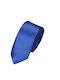 Synthetic Men's Tie Monochrome Navy Blue