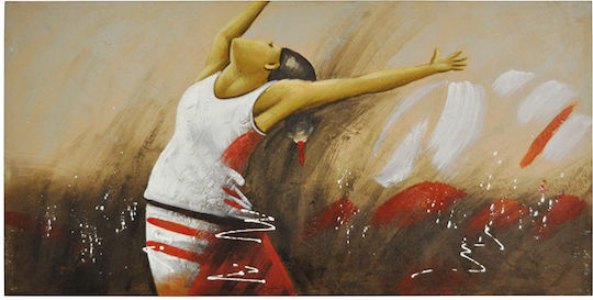 Sinialo Gemälde auf Leinwand 120x60cm