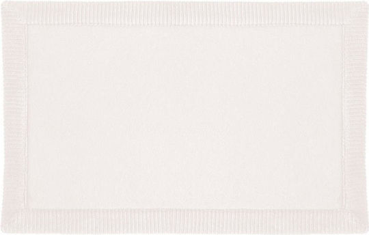 Atmosphera Bath Mat Cotton 174561F White 50x80cm